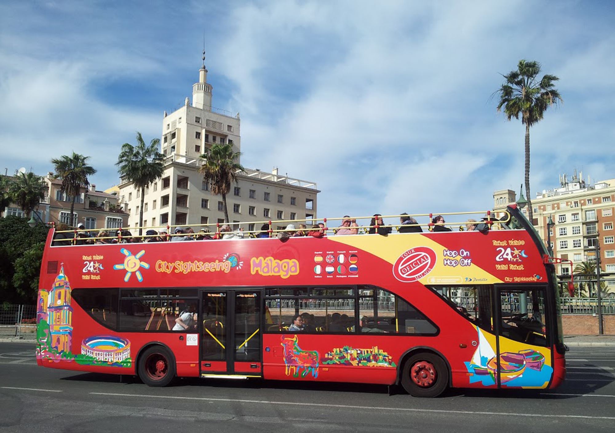 city tour bus malaga